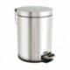 Stainless Pedal Bin 5Ltr Silver