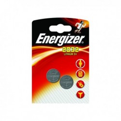 Energizer Lithium Battery Pk2 CR2032