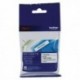 Brother Black/White M Tape 12mm MK231BZ