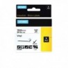 Dymo Rhino Vinyl Tape 19mm Blk/Wht 18445