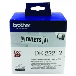 Brother Black/White Cntn Film Tape 62mm