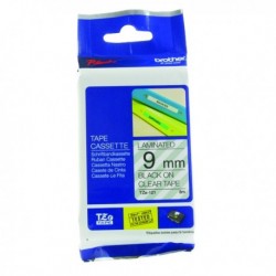 Brother Blk/Clr 9mm TZE121 P-Touch Tape