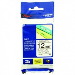 Brother Blk/Wht 12mm TZE231 P-Touch Tape