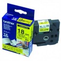 Brother Black/Yellw TZe Tape 18mm TZE641