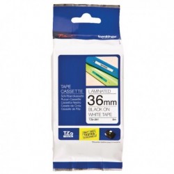 Brother Black/White TZ Tape 36mm TZE261