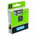 Dymo Blk/Clr 1000/5000 Tape 9mmx7m 40910
