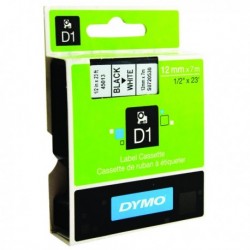Dymo 4500 Black/White Tape 45013