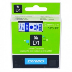 Dymo 4500 Blue/White Tape 45014