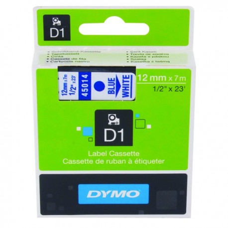 Dymo 4500 Blue/White Tape 45014