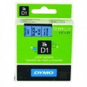 Dymo 4500 Black/Blue Tape 45016