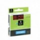 Dymo 4500 Black/Red Tape 45017