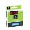 Dymo 4500 Black/Red Tape 45017