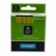 Dymo 4500 Black/Yellow Tape 45018