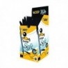 Bic Cristal Soft Ball Pen Med Blk Pk50