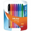Papermate Inkjoy 100 Stick Astd Ball Pk8
