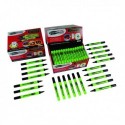 Show-me Black Slim Drywipe Marker Pk100