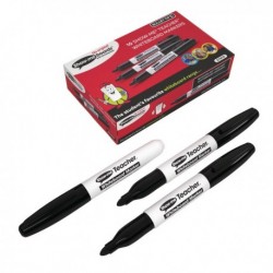 Show-me Teacher Drywipe Blk Marker Pk10