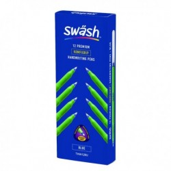 Swash Komfigrip Blue Handwrite Pen Pk12