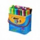 Bic Visa Colouring Pens Drum Pk84