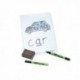Show-me Tough A4 Plain Whiteboards Pk35