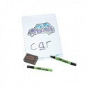 Show-me Tough A4 Plain Whiteboards Pk35
