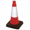 Red 50cm Sand Weighted Cone