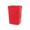 Addis Red Base 60Ltr Flip Top Bin