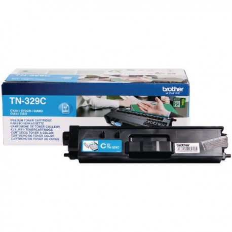Brother TN-329C / TN329C Cyan Toner