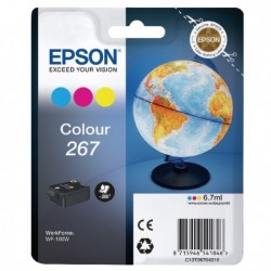 Epson 267 Cy/Mag/Ylw Cartridge T2670