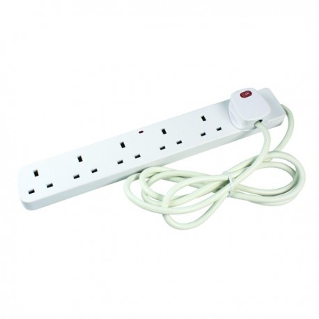 CED 6-Gang Surge Prot Extension Lead 2m