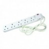 CED 6-Gang Surge Prot Extension Lead 2m