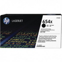 HP 654X Black H/Y LaserJet Toner CF330X