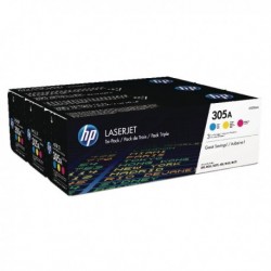 HP305A C/M/Y L/jet Toner Pk3 CF370AM