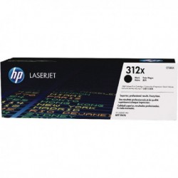 HP 312X Black H/Y Laserjet Toner CF380X
