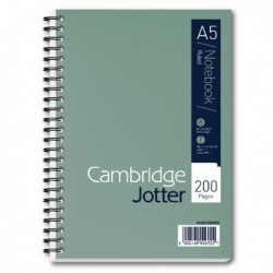 Cambridge Ruled Jotter Notebook  A5 Pk3