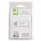 Q-Connect Sil/Blk USB Slider 64Gb Drive
