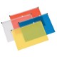 Q-Connect Doc Zip Wallet A4 Assrtd Pk20