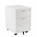 FF Jemini Wh 595 2Drw Mobile Pedestal