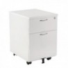 FF Jemini Wh 595 2Drw Mobile Pedestal