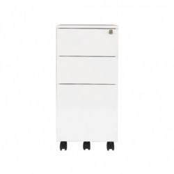 FF Jemini Wh Contrct Steel Pedestal Slim