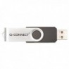 Q-Connect Silv/Blk USB 32Gb Swivel Drive