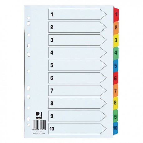 Q-Connect 1-10 Index Extra Wide