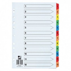 Q-Connect 1-12 Index Extra Wide