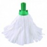 Std Big White Exel Mop Green Pk10