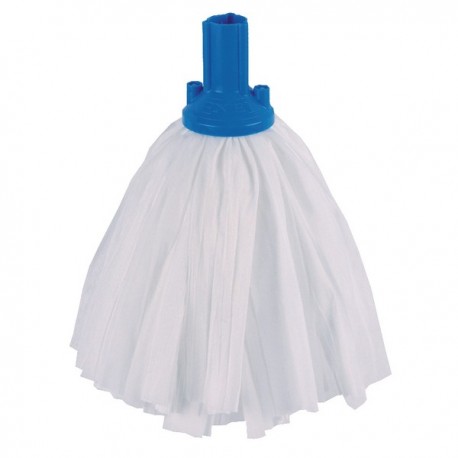 Big White Exel Mop Blue Pk10