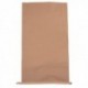 Plain Paper Waste Sack 485mm Brown Pk50