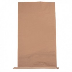 Plain Paper Waste Sack 485mm Brown Pk50