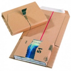 Brown 145x126x55mm Mailing Box Pk20