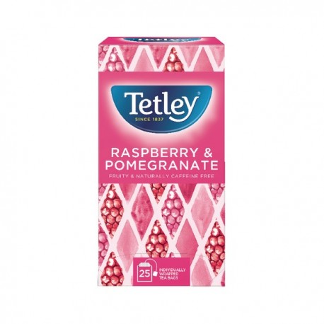 Tetley Raspberry/Pomegranate Tea Bags