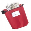 GoSecure Cash Bag with Window Red CB1R